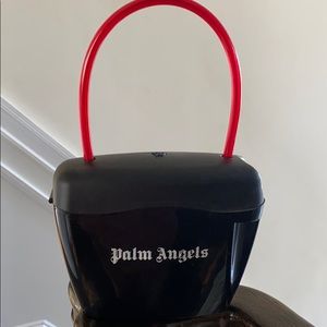 Palm Angels Padlock Bag - black